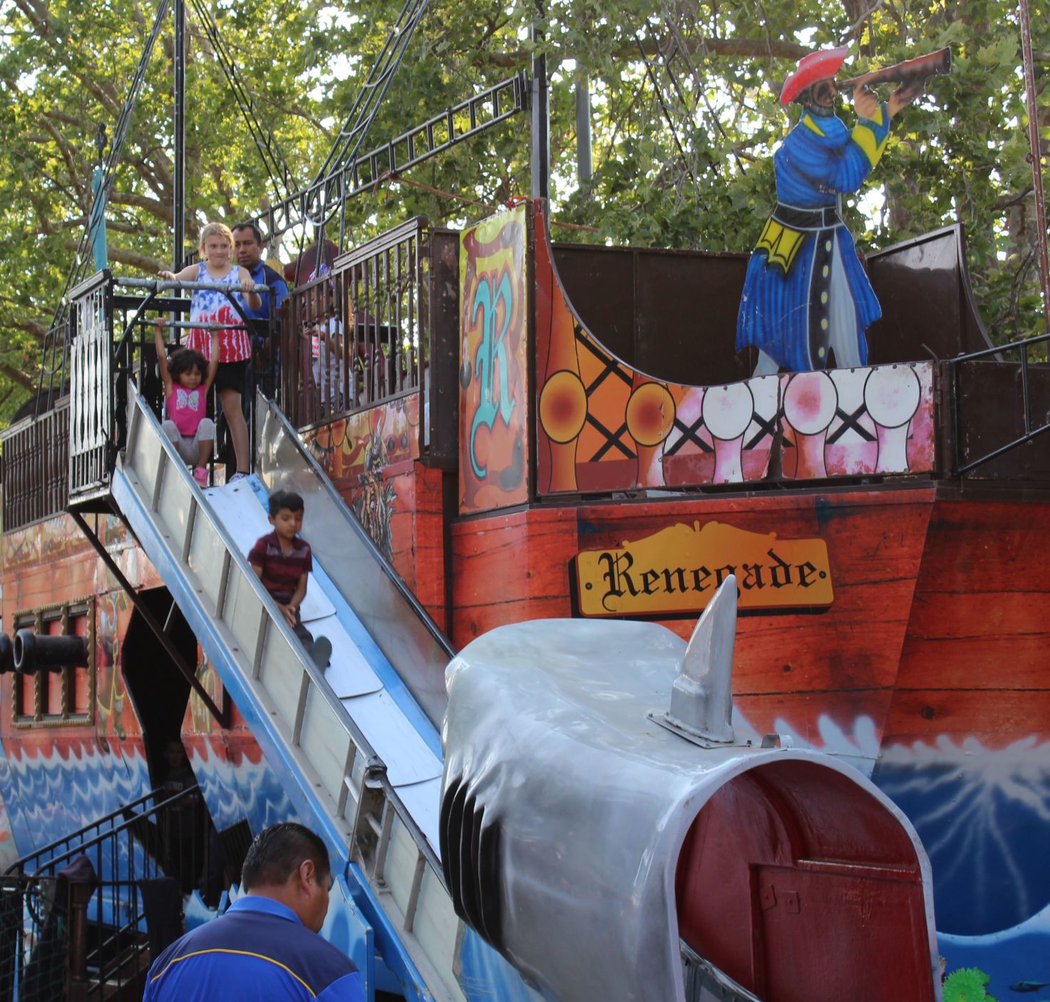 Sailing on the Renegade Pirate Ship at the Napa County Fairgrounds